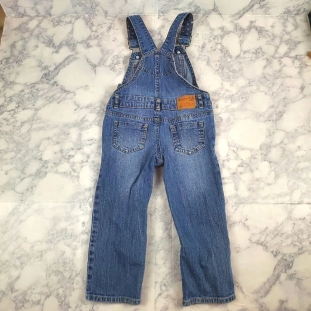Osh Kosh Overalls‎ 3T Genuine Kids Blue  Button Sides